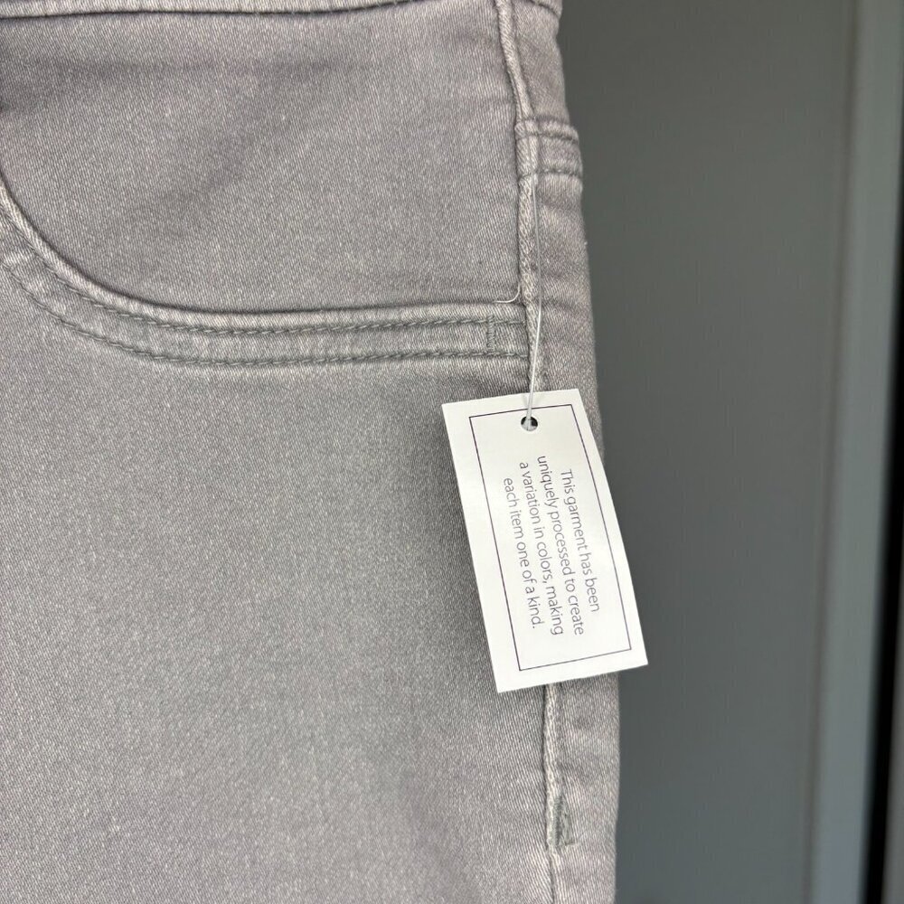 TIME and TRU NEW TT Core Jegging Womens M Gray Ankle Stretch - Picture 6 of 8